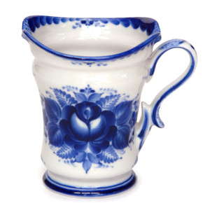 Бокал "Мужской" Гжель №05-8A