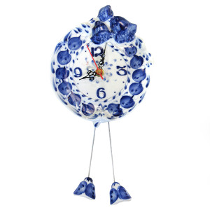 Часы настенные Гжель "Колокольчики" №136EZ