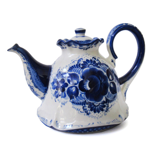 Чайник "Колокольчик " Гжель №08-4A