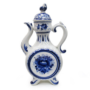 Чайник "Квасник" Гжель №NP06