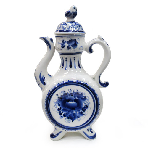 Чайник "Квасник" Гжель №NP06