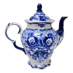 Чайник "Заварной" Гжель №T092