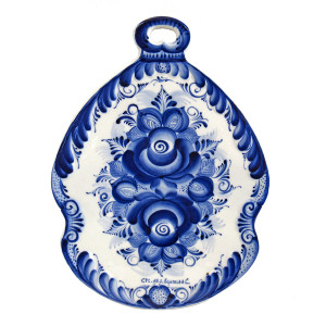 Доска Гжель "Фигурная" №063STS