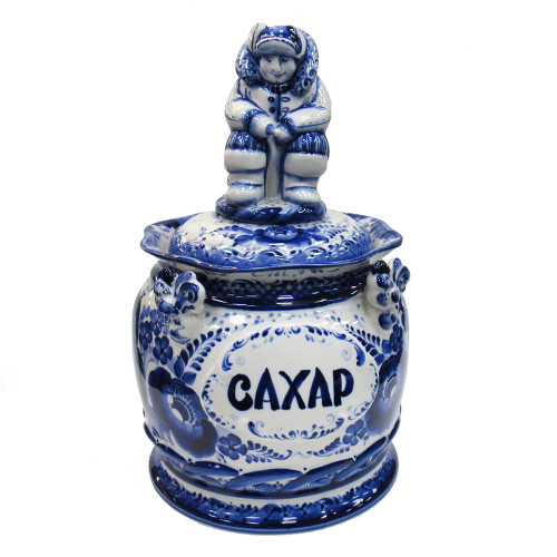 Емкость для сахара Гжель №CHP003