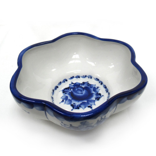 Ваза-миска Гжель №STS1124