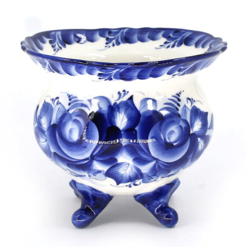 Конфетница "Подарочная" Гжель №STS092