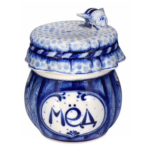 Медовница "Пчелка" Гжель №ЧП025