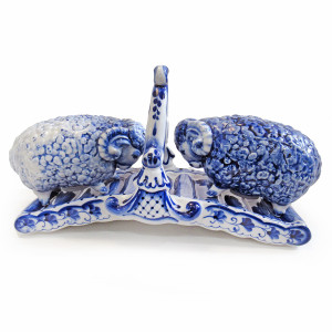 Набор для специй Гжель "Мостик" №CHN005