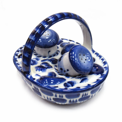 Набор для специй Гжель "Грибы" №NP17