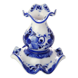 Подсвечник Гжель "Малый" №01-1A 