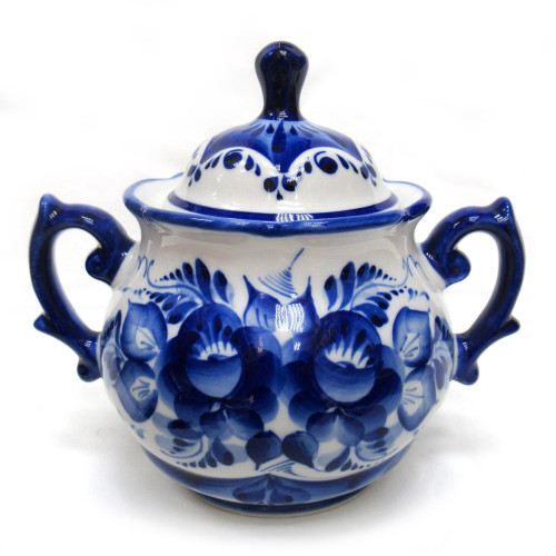 Сахарница "Родная" Гжель №STS203