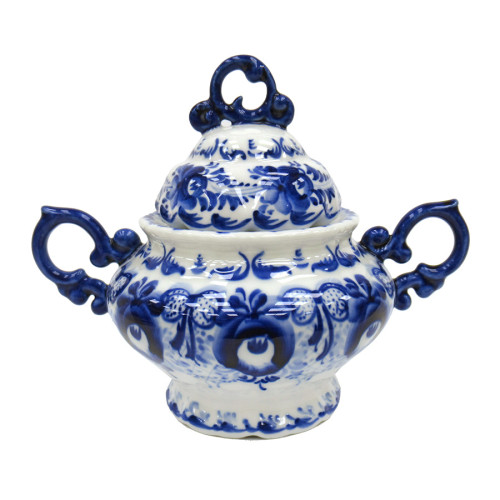 Сахарница "Любимая" Гжель №T080