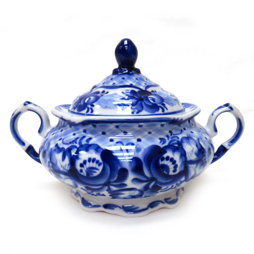 Сахарница Гжель №T083