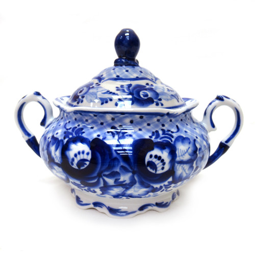 Сахарница "Медовница" Гжель №T087