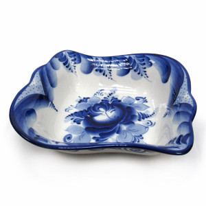 Салатник "Мечта" Гжель малый №STS1143