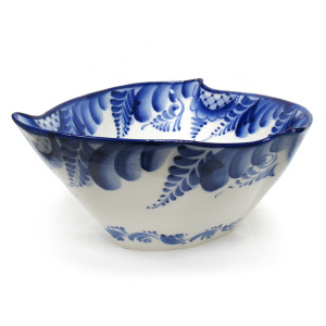 Салатник "Ветер" Гжель №STS1145