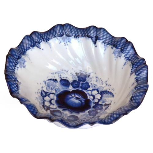 Салатник "Нежность" Гжель №14-5A