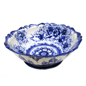 Салатник "Семейный" Гжель №T070