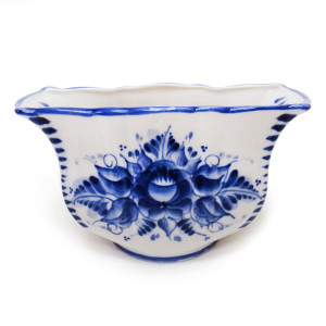 Салфетница Гжель "Тюльпан" №STS054