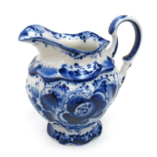 Сливочник "Семейный" Гжель №02-3A