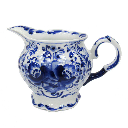 Сливочник "Тюльпан" Гжель №T077