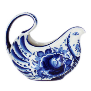 Соусник "Нежность №2" Гжель №24-3A