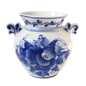 Ваза "Лето" Гжель №711