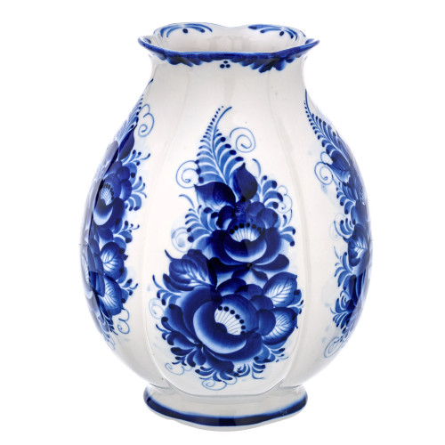 Ваза "Бутон" Гжель №STS007