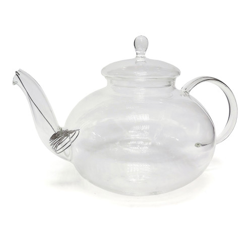 Чайник стеклянный со спиралью 1200 мл №120