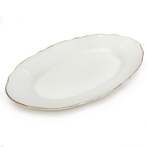 Блюдо из фарфора Коростень №BLK-35-22