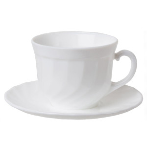 Чашка с блюдцем Luminarc №LM-CH-BL