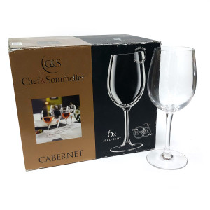 Набор бокалов "Cabernet" Chef&Sommelier 6 шт 350 мл Франция №6244-11