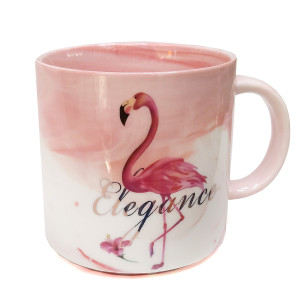 Чашка фарфоровая Elegance "Фламинго" №7949-10