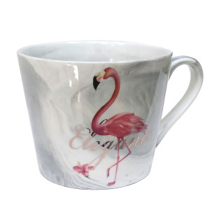 Чашка фарфоровая Elegance "Фламинго" №7949-11