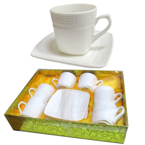 Кофейный сервиз из фарфора на 6 персон №X7949-13