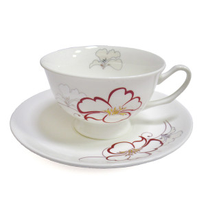 Чайный сервиз из фарфора на 6 персон №X7949-8