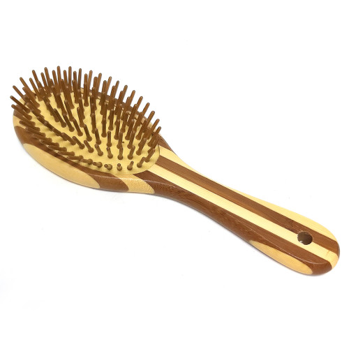 Расческа массажная из бамбука №24SK-319