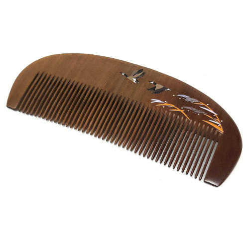 Расческа-гребешок сандаловая №7277-24
