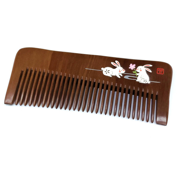 Расческа-гребешок из сандалового дерева №7277-34-1 Расческа-гребешок из сандалового дерева №7277-34-1