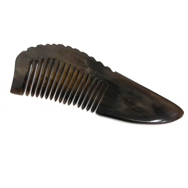 Расческа-гребешок из рога Тибетского Яка №8273-11 Расческа-гребешок из рога Тибетского Яка №8273-11