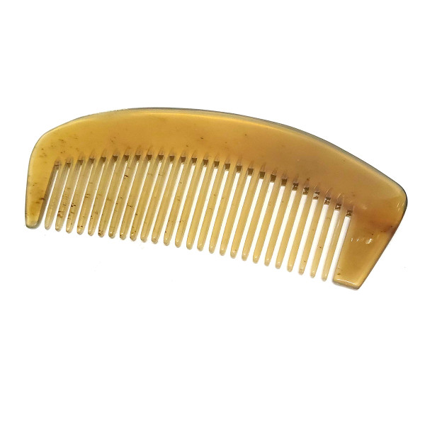 Расческа-гребешок из рога Тибетского Яка №8273-3 Расческа-гребешок из рога Тибетского Яка №8273-3