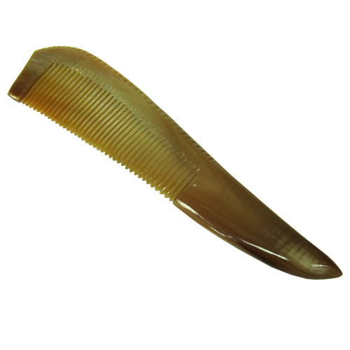 Расческа из рога Тибетского Яка №ROG-10