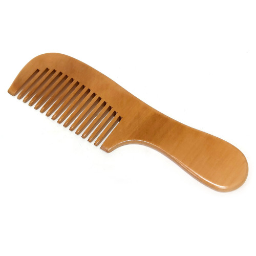 Расческа из персикового дерева №7277-1