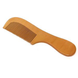 Расческа из персикового дерева №7277-4