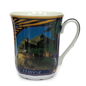 Кружка керамическая "Крым" №3186
