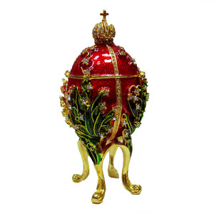 Яйцо-шкатулка под Фаберже №1979-003