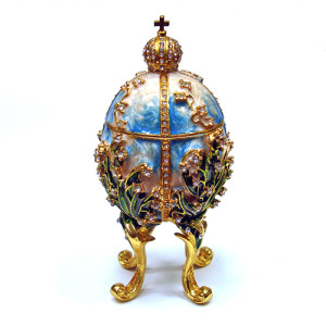 Яйцо-шкатулка под Фаберже №1979-003