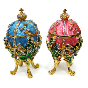 Яйцо-шкатулка под Фаберже №1979-004