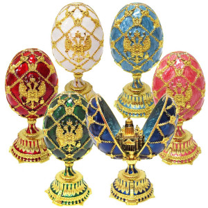  Яйцо-шкатулка под Фаберже №3038-1