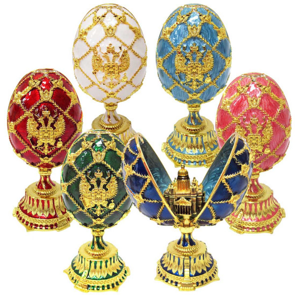 Яйцо-шкатулка под Фаберже №3038-1 Яйцо-шкатулка под Фаберже №3038-1